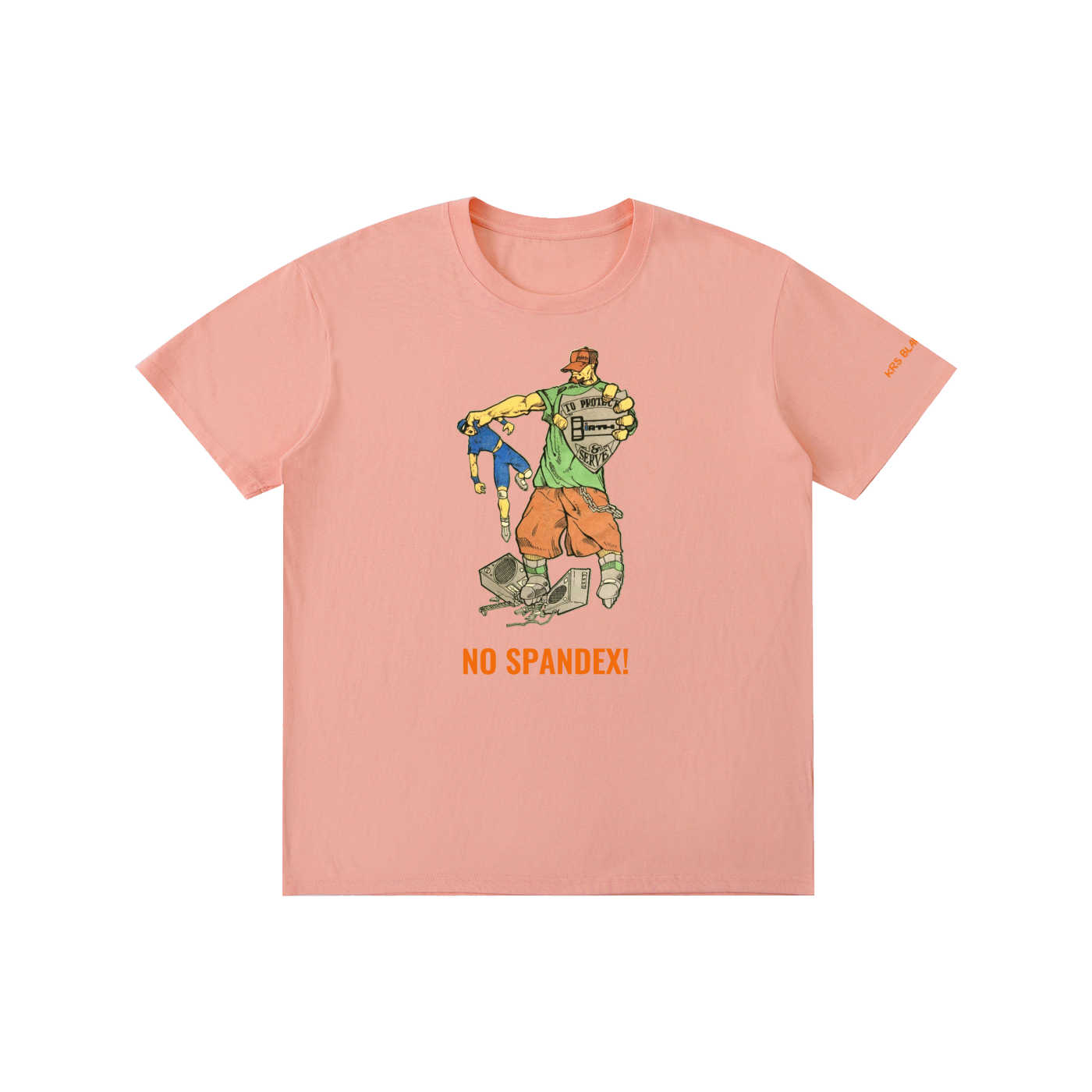 No Spandex Throwback T-Shirt