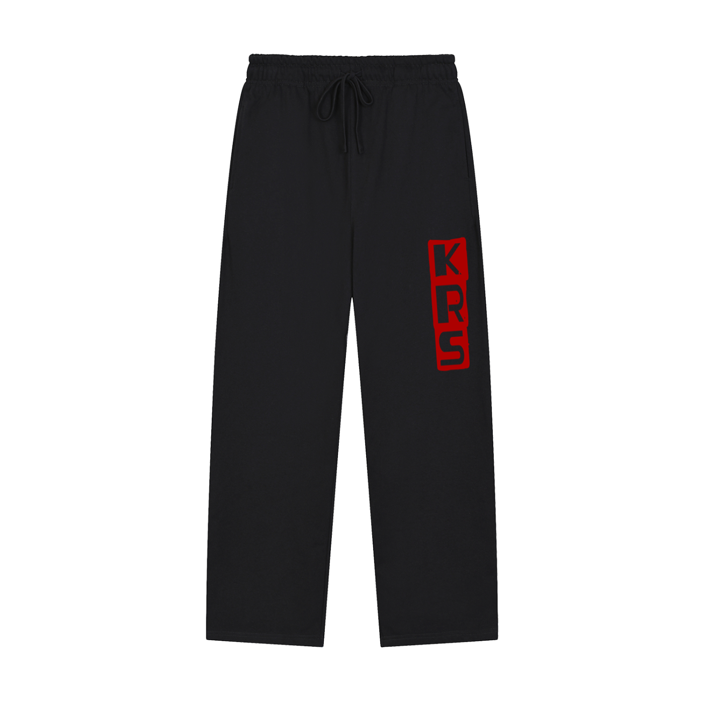 KRS Stencil Straight-Leg Workout Sweatpants