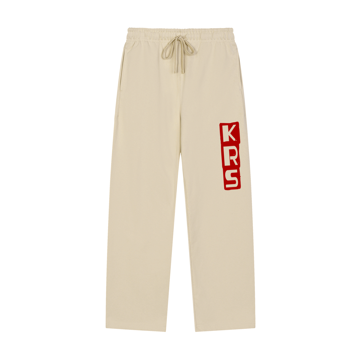 KRS Stencil Straight-Leg Workout Sweatpants