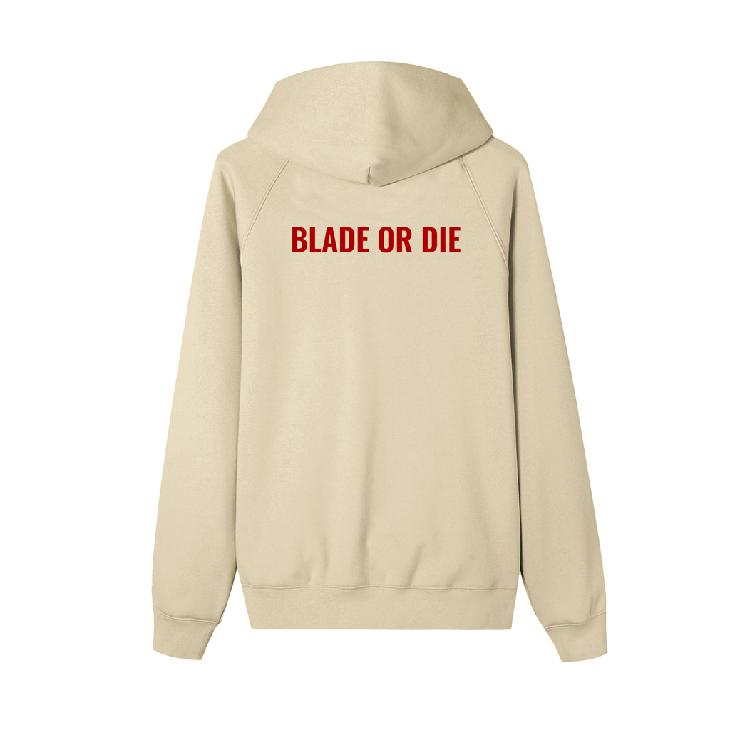 Keep Rolling Strong  Zip-up Fleece Hoodie