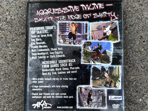 Aggressive Inline PlayStation 2 game