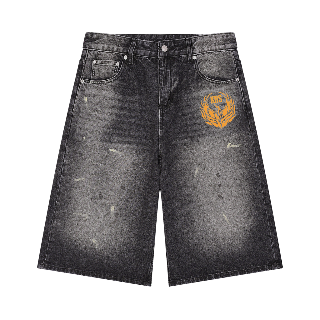 Forever Rising Men’s Vintage Denim Blade Shorts