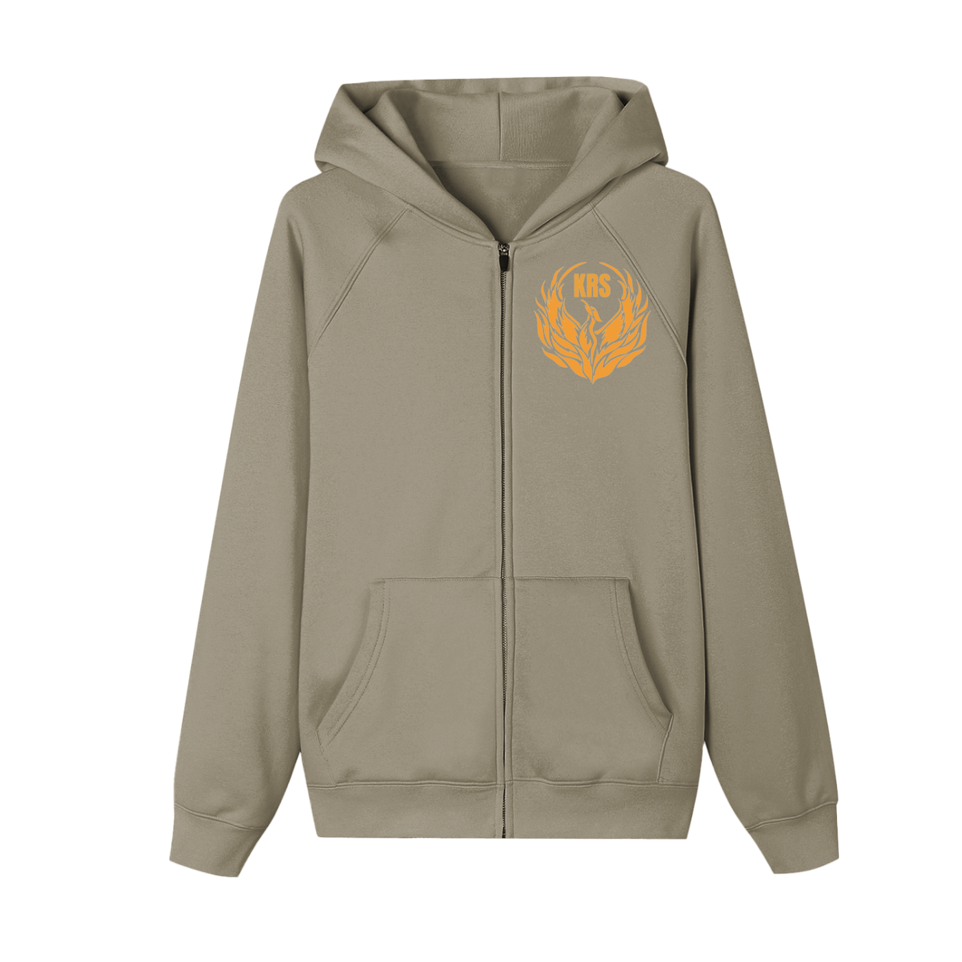Forever Rising Zip-up Fleece Hoodie