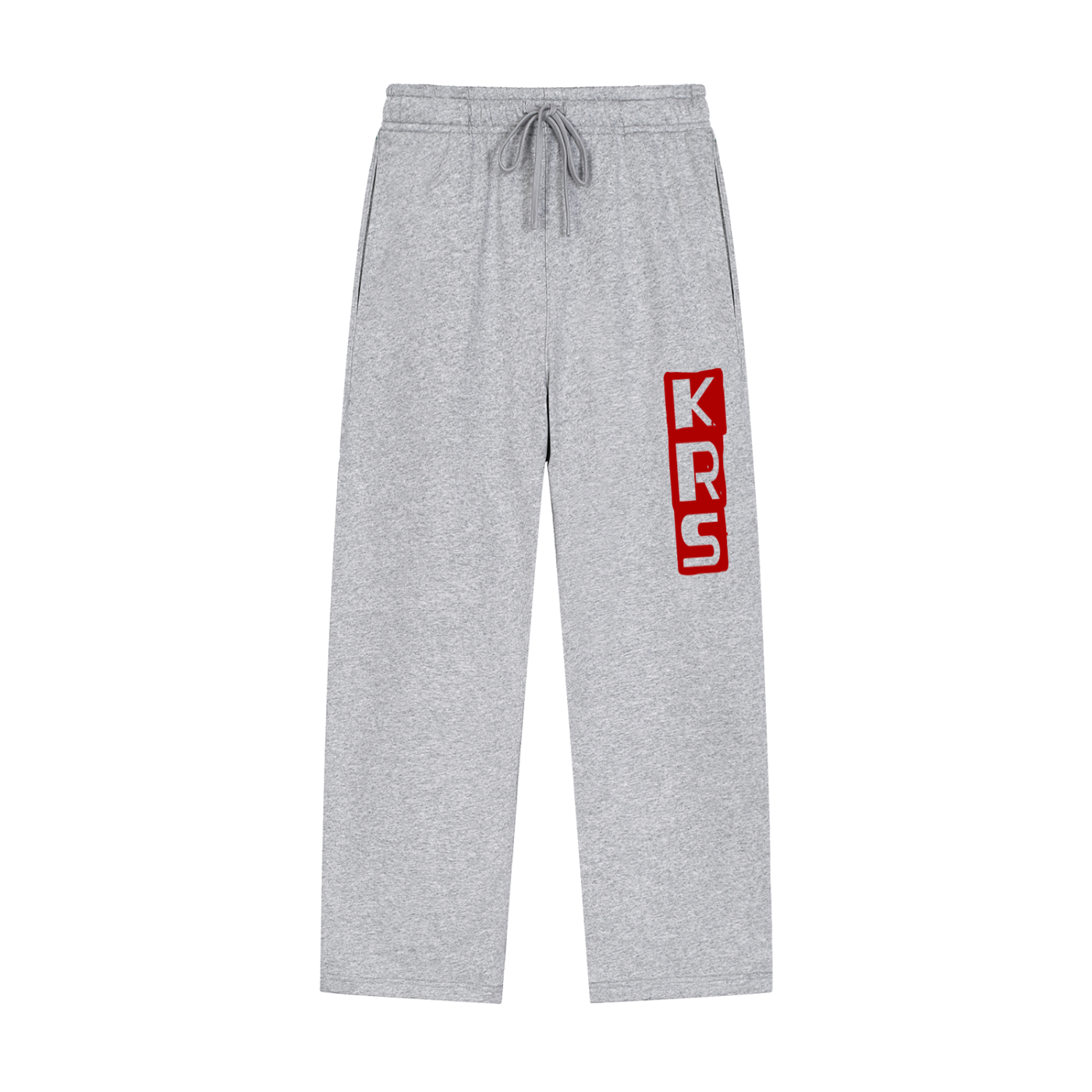 KRS Stencil Straight-Leg Workout Sweatpants